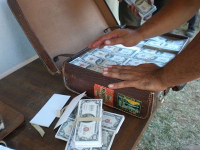 39 milliards de dollars évaporés entre 1970-2010.
