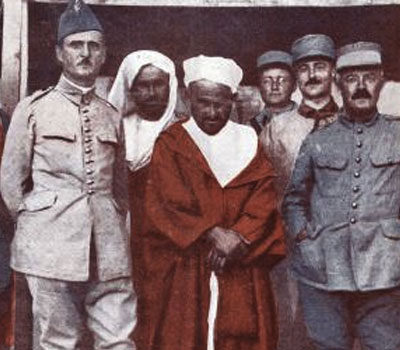 Capture d'Abdelkrim El-Khattabi.