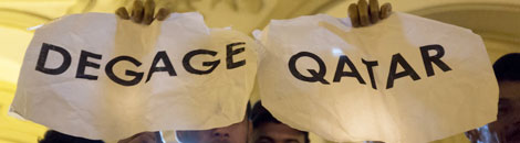 Dégage Qatar