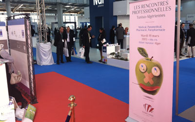 Stand Tunisie au salon Al Pharma Alger