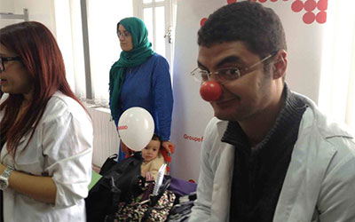 hopital ecole medecin clown