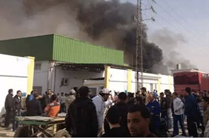 Incendie d'usine