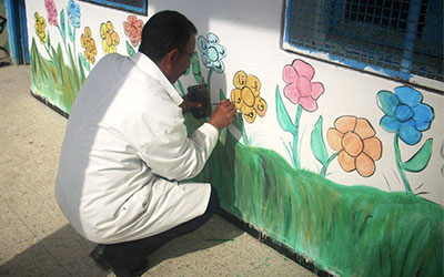 Ecole-Bousalem-Murs-Instituteur