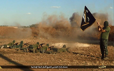 Camp-Daech-a-Alep-Syrie