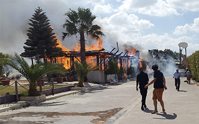 Incendie-Berges-du-Lac-Cafe-El-Abed