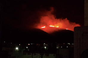 Incendie-Boukornine