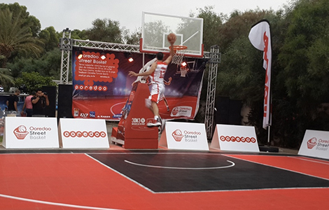 Ooredoo-Street-basket-Banniere