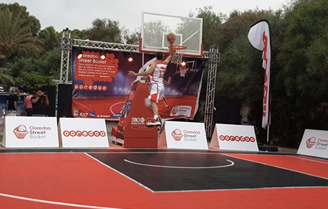 Ooredoo-Street-basket-Banniere