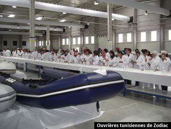 Le site de production des célèbres bateaux Zodiac quitte Ayguesvives et se  délocalise en Tunisie