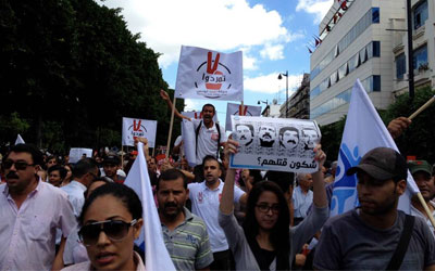 manif tunis octobre 10 2
